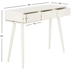 Albus 3 Drawer Console Table - CNS5701 -Safavieh -Heaco GUEST 3c089187 fdef 4995 993e d70a219e99cf
