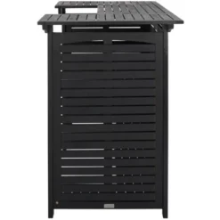 Monterey Patio Outdoor Bar Table - Safavieh -Heaco GUEST 3c0b1ba2 eb2b 4f05 80e9 a38436883d43