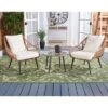 Warlen 3 Piece Lounger Set - Indoor/Outdoor - PAT9016 - Natural/Beige - Safavieh -Heaco GUEST 3c77805a cdbe 43c2 b5ae 96dd8e7a6b99