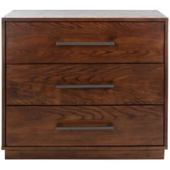 Mallory 3 Drawer Nightstand - SFV2119 - Safavieh Couture -Heaco GUEST 3c846600 0c07 4039 b4d2 9325631fec7c