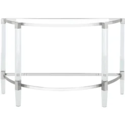 Anabelle Acrylic Console Table - Safavieh -Heaco GUEST 3d09f813 362d 4551 b8fe 9fbae0c845c9