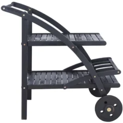 Lodi Outdoor Tea Cart - Safavieh -Heaco GUEST 3e784635 1f0d 462f 8663 fbb323e68bec