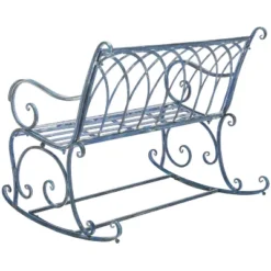 Ressi Rock Bench - Outdoor - Safavieh -Heaco GUEST 3f7f9b2c 5575 42b5 bf38 7d332ea12cb5