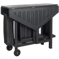 Kerman Table And 4 Chairs - Outdoor - PAT7000 - Safavieh -Heaco GUEST 40152234 e6d8 4694 8078 0d29ee972d9d