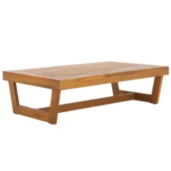 Dune Coffee Table - Indoor/Outdoor - PAT7330 - Natural - Safavieh -Heaco GUEST 4098970d 7972 49a0 90f4 58b9d4dfc0bf
