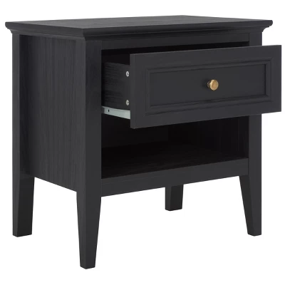 Sondra 1 Drawer 1 Shelf Nightstand - NST9609 - Safavieh 4 Sondra 1 Drawer 1 Shelf Nightstand - NST9609 - Safavieh - Image 2