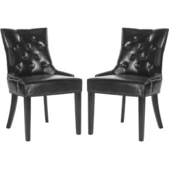 Harlow Tufted Ring Chair (Set Of 2) - Safavieh -Heaco GUEST 456d1556 fad7 4cad 86c4 e4b850c6c492