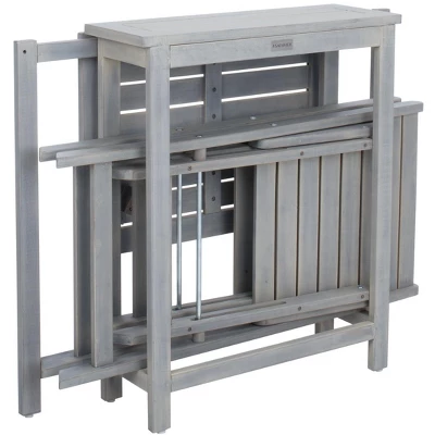 Gallo Balcony Bistro Set - Outdoor - PAT6751 - Safavieh 5 Gallo Balcony Bistro Set - Outdoor - PAT6751 - Safavieh - Image 3