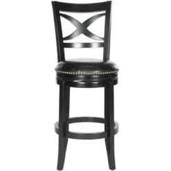 Santino Swivel Bar Stool - Safavieh -Heaco GUEST 497e5e18 fdd6 492c 98b3 adbb55b9ea22