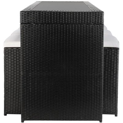 Horus Dining Set - Outdoor - PAT7502 - Safavieh 6 Horus Dining Set - Outdoor - PAT7502 - Safavieh - Image 4