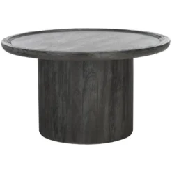 Devin Round Coffee Table - Safavieh -Heaco GUEST 4b74cbbd 83a3 4f56 a9b4 3d129c40a4c0