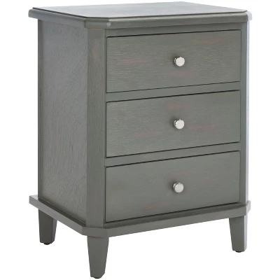 Joe Nightstand Withstorage Drawers - AMH6629 - Safavieh Couture 4 Joe Nightstand Withstorage Drawers - AMH6629 - Safavieh Couture - Image 2
