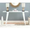Manny Retro Mid Century Lacquer Console - White - Safavieh -Heaco GUEST 4c4cd75c 1797 427a ad5f 676845c55a60