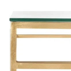 Baumgarten Console Table - AMH8305A - Gold - Safavieh Couture 13 Baumgarten Console Table - AMH8305A - Gold - Safavieh Couture -Heaco GUEST 4d2206cb 8d6e 48f9 8f80 b1d1ae3ba875