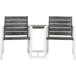 Jouana 2 Seat Bench - Outdoor - Safavieh -Heaco GUEST 4db7d29d 9361 4ef2 a051 1b1af1abcd03