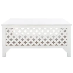 Squall Square 1 Shelf Coffee Table - White Washed - Safavieh 15 Squall Square 1 Shelf Coffee Table - White Washed - Safavieh -Heaco GUEST 5078b3b4 b6f1 4084 94eb 0aa543646612