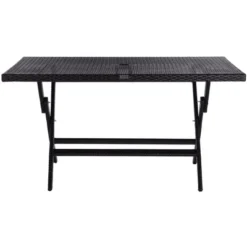 Akita Folding Table - Indoor/Outdoor - PAT7503 - Safavieh 24 Akita Folding Table - Indoor/Outdoor - PAT7503 - Safavieh -Heaco GUEST 51261089 e9a8 4c0d a51b 46ae4ca79378