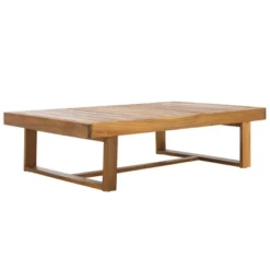 Duncan Coffee Table - Indoor/Outdoor - PAT7331 - Natural - Safavieh -Heaco GUEST 52d4a2eb ea70 43e8 b15f 67bc95ec617d