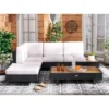Allison Corner Living Set - Indoor/Outdoor - PAT7733 - Grey/Light Grey - Safavieh -Heaco GUEST 557b3d87 8694 42d4 8ba1 c62b682c624a