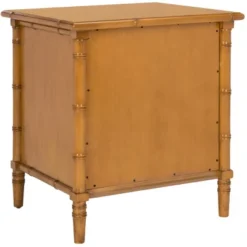 Mina 3 Drawer Nightstand - NST3500 - Safavieh -Heaco GUEST 58891b51 e33e 4f80 9f81 d9dc69f8acb1