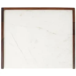 Marion 1 Drawer Nightstand - NST3700 - Walnut/White - Safavieh -Heaco GUEST 592edba4 5048 4ae5 b618 f699d975d9d5