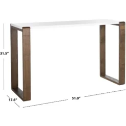 Bartholomew Console Table - FOX4209 -Safavieh Couture -Heaco GUEST 599940ce d916 4d56 96a8 1439a67f0125