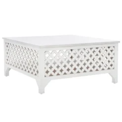 Squall Square 1 Shelf Coffee Table - White Washed - Safavieh 16 Squall Square 1 Shelf Coffee Table - White Washed - Safavieh -Heaco GUEST 5b342308 49a9 4c36 8a02 a7f1b6f1da8d