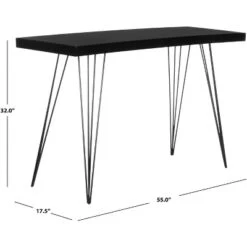 Wolcott Console Table - FOX4208 -Safavieh Couture -Heaco GUEST 5b786a17 06b9 44a5 aa26 a06e9d1fa982