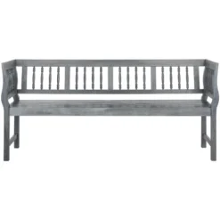 Brentwood Bench - Outdoor - Safavieh -Heaco GUEST 5d363b16 4828 44c5 8da3 70838d4847b4