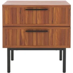 Axelle 2 Drawer Nightstand - NST9608 - Safavieh -Heaco GUEST 5f33dc76 6b39 4f10 8633 f2326d6e04dd