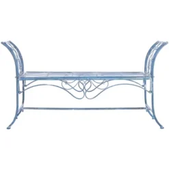 Adina Bench - Outdoor - Safavieh -Heaco GUEST 5f352b46 2973 40c0 a60f 6fac245d4fe3