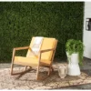 Vernon Rocking Chair Natural/Yellow - Safavieh -Heaco GUEST 5f622132 83c2 42f1 a9ab cd7cc0568840