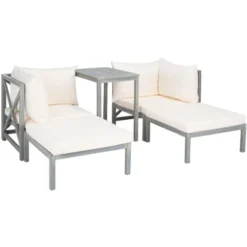 Ronson 5 Piece Sectional Set - Indoor/Outdoor - PAT6762 - Safavieh -Heaco GUEST 63008ba9 a82b 4146 8f09 7f93fe9b746d