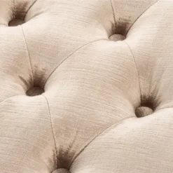 Barney Tufted Bench W/ Brass Nail Heads - Safavieh -Heaco GUEST 66439174 2933 4206 8160 a54a917fedee