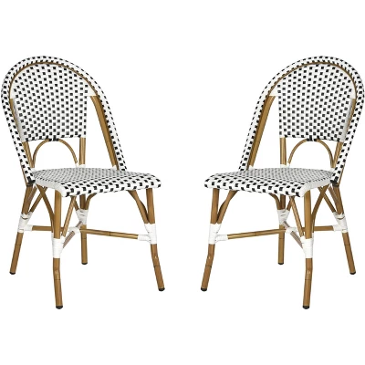 Salcha Indoor Outdoor French Bistro Side Chair (Set Of 2) - Safavieh 12 Salcha Indoor Outdoor French Bistro Side Chair (Set Of 2) - Safavieh - Image 10