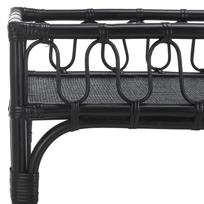 Isaiah 2-Teir Rattan Console Table - STG6509 - Safavieh 7 Isaiah 2-Teir Rattan Console Table - STG6509 - Safavieh - Image 5