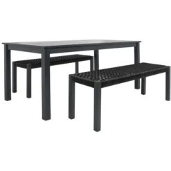 Aquina Dining Set - Outdoor - PAT7081 - Safavieh 18 Aquina Dining Set - Outdoor - PAT7081 - Safavieh -Heaco GUEST 6813d5e7 3eca 4ab2 a43d d210c87dd527