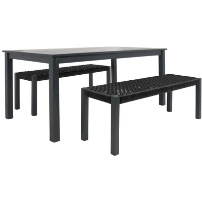 Aquina Dining Set - Outdoor - PAT7081 - Safavieh 5 Aquina Dining Set - Outdoor - PAT7081 - Safavieh - Image 3