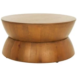 Alecto Round Coffee Table - Safavieh -Heaco GUEST 6931c601 594d 4c96 98e6 bef7ae9a783a