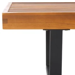 Heather 72" Bench - Outdoor - Safavieh -Heaco GUEST 6d5b802d 3949 4096 b40f dbabe0de4918