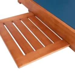 Ralden Sunlounger - Outdoor - PAT7070 - Natural/Navy -Safavieh -Heaco GUEST 6e870385 cd4b 469b a545 2618d3e13481