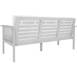 Finnick Bench - Outdoor - Safavieh -Heaco GUEST 6ea3ae90 f837 43bc 82e7 4b666d0536ca