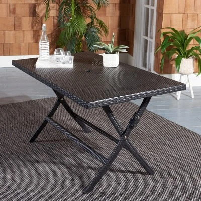 Akita Folding Table - Indoor/Outdoor - PAT7503 - Safavieh 3 Akita Folding Table - Indoor/Outdoor - PAT7503 - Safavieh