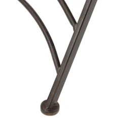 Belen 3pc Bistro Set - Black Rust - Safavieh -Heaco GUEST 7022b1e1 5ef7 42b3 a9f4 0acd560da7b3