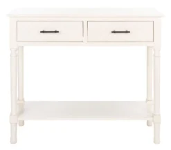 Peyton 2 Drawer Console Table - Safavieh -Heaco GUEST 707bbeb0 db67 4b8a 90e0 45dbdb543d54