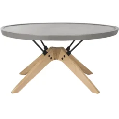 Bryson Coffee Table - Indoor/Outdoor - VNN1026 - Dark Grey - Safavieh -Heaco GUEST 70b32c79 486b 4bd6 b8ad b24c0e739310