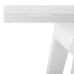 Manny Retro Mid Century Lacquer Console - White - Safavieh -Heaco GUEST 7303cb26 acc6 4133 a6a4 95e6b8d65c26