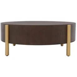 Diangela Round Coffee Table - Safavieh -Heaco GUEST 752660d8 65ad 4502 896c 4f807ea8d67b