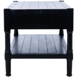 Filbert 2 Drawer Coffee Table - Black - Safavieh -Heaco GUEST 754c17ca 349a 4890 981d 997b165335d3
