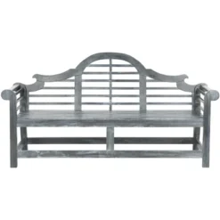 Khara Bench - Outdoor - Safavieh -Heaco GUEST 759f73e2 b3dd 463f 8498 0fed348b19a6